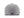 Smoke colored Rover premium performance fitted hat from Hatchet Headwear pictured with a white foreground and background.  Hat features a color matched Smoke rear rubber logo patch with the Hatchet Headwear logo (mountains, tent, and  hatchet above the word 