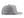 Smoke colored Rover premium performance fitted hat from Hatchet Headwear pictured with a white foreground and background.  The hat is positioned at an approximately 90 degree angle to showcase the right-side profile of the hat.  The diamond shaped laser perforations of the hat designed to provide breathability and reduce heat retention are prominently featured.
